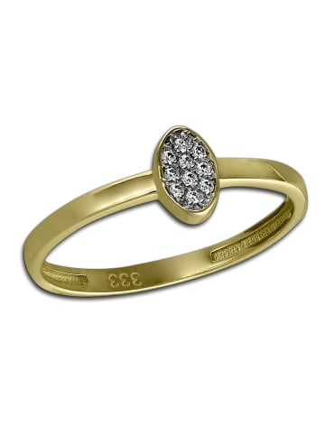 GoldDream Ring Gold 333 Gelbgold - 8 Karat Oval Größe 58 (18,5)