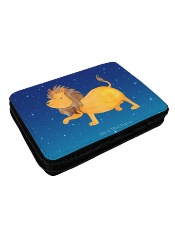 Mr. & Mrs. Panda Etui Sternzeichen Löwe ohne Spruch in Sternenhimmel Blau