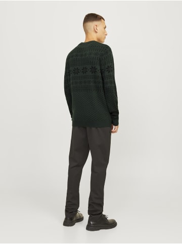 Jack & Jones Strickpullover in Scarab
