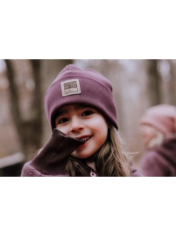levily - Manufaktur babyfroh  Hipster-Beanie Lila