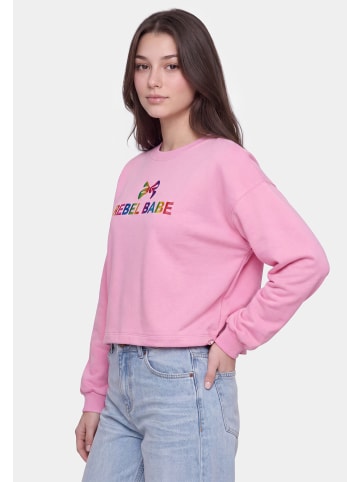 myMo Women Sweatshirt in Pink