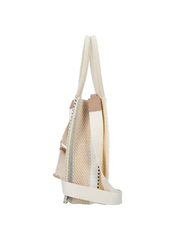 Seidenfelt Hulu Shopper Schultertasche 41 cm in Beige Mx-gold