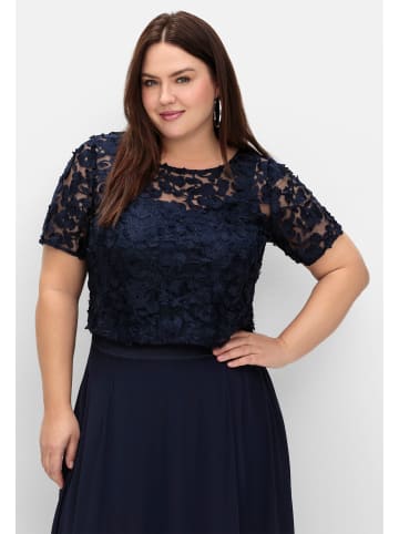 sheego Shirttunika in marine