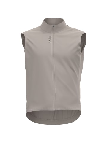 Odlo Radjacke Essential Windproof in Silber0912