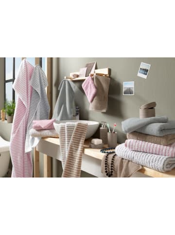 Erwin Müller Jacquard Handtuch Konstanz in cappuccino