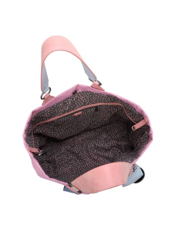 Fritzi aus Preußen Izzy Canvas Shopper Tasche 45 cm rosy