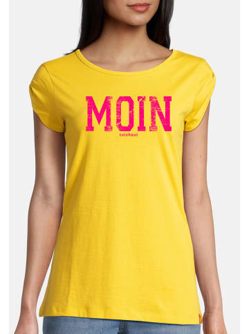 Salzhaut Shirt BIIKE - MOIN in Yellow
