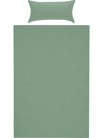 Erwin Müller Edel Flanell Bettwäsche Nördlingen in jade