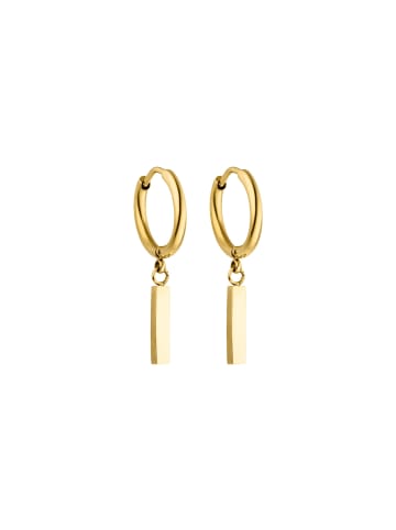 PURELEI Ohrringe Huli Creole Gold