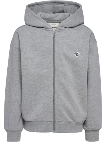 Hummel Hummel Reißverschluss Kapuzenpullover Hmljr Loose Kinder in GREY MELANGE