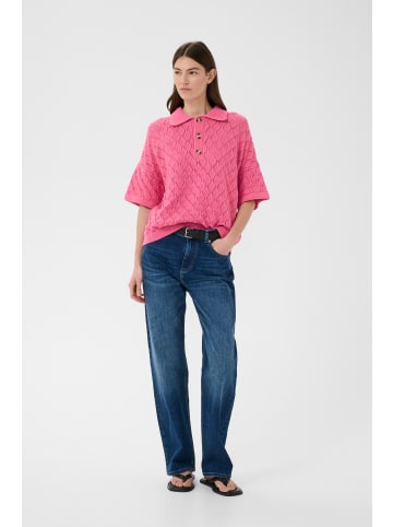 InWear Strickpullover BalettaIW Lockere Passform in Carmine Pink