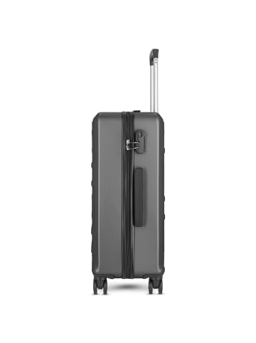 Worldpack New York 2.0 4 Rollen Trolley M 67 cm in black-metallic