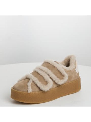 Tamaris Damen- Schnürschuhe  in Beige