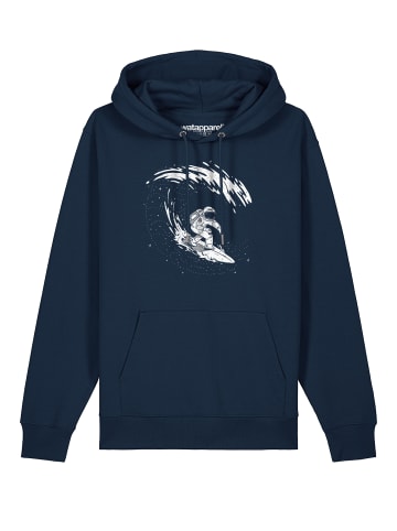 wat? Apparel Sweatshirt Surfing Spaceman in Dunkelblau