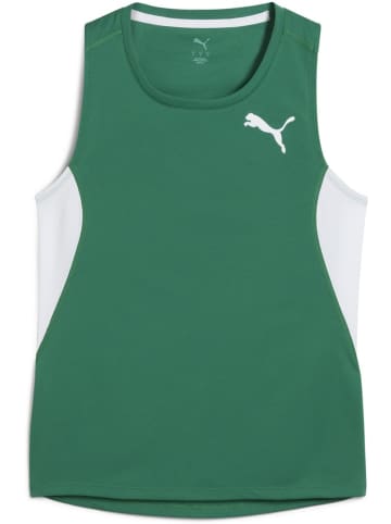 Puma Sportshirt "W CROSS THE LINE SingleT 3.0" in Grün