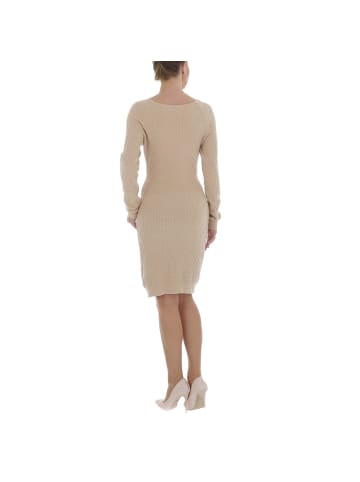 Ital-Design Kleid in Beige