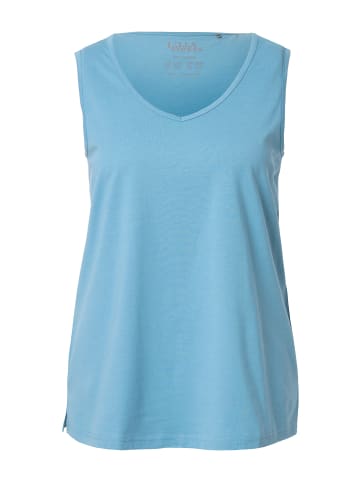 Ulla Popken Strick-Top in helles petrol