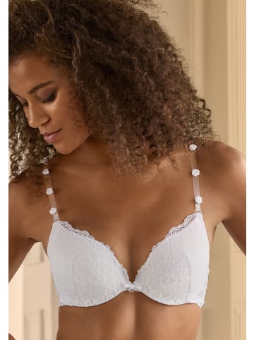 Vivance by Lascana Push-up-BH in reinweiß