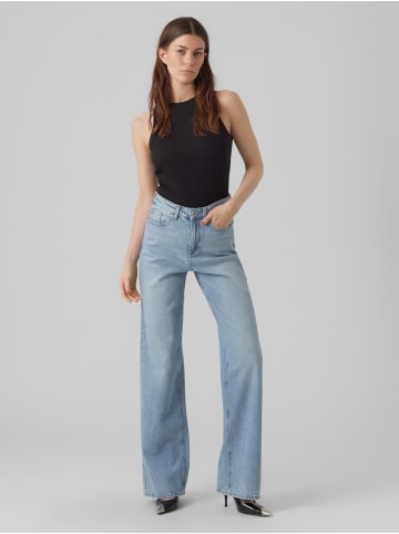 Vero Moda Straight Fit Jeans Stone Washed Denim VMTESSA in Hellblau