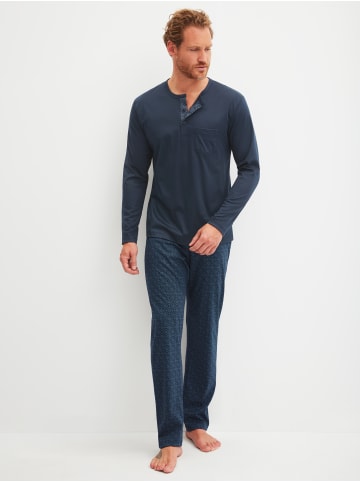 Calida Pyjama in darkblue
