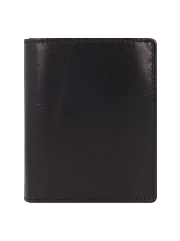 Leonhard Heyden Cambridge Geldbörse Leder 9.5 cm in schwarz