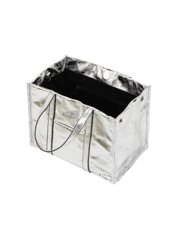 faina Women Tote Bag in Silver