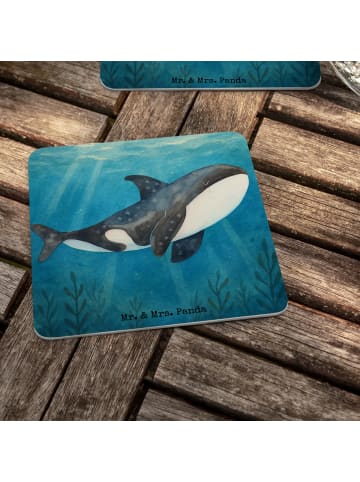 Mr. & Mrs. Panda Tassenuntersetzer Orca Design ohne Spruch in Weiß