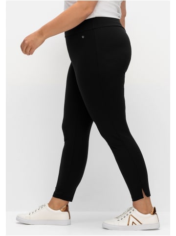 sheego Leggings in schwarz