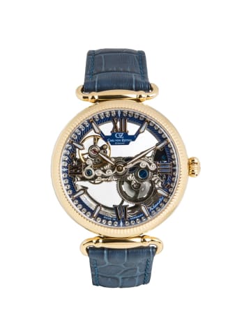 Carl von Zeyten Automatikuhr CVZ0083GBLS in gold