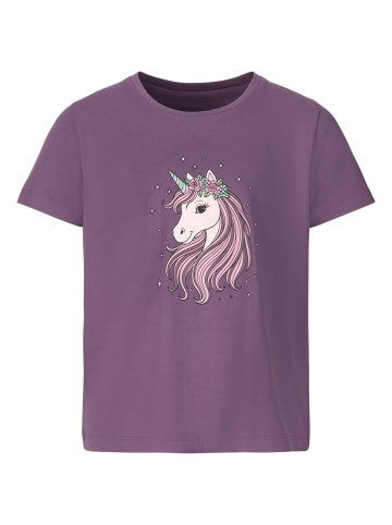 Zigzag T-Shirt Viki in 4411 Grape Compote
