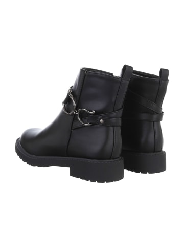 Ital-Design Stiefelette in Schwarz