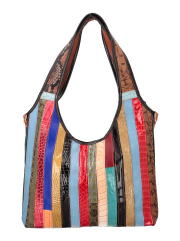Usha Women Tote Bag in Light Blue Multicolor