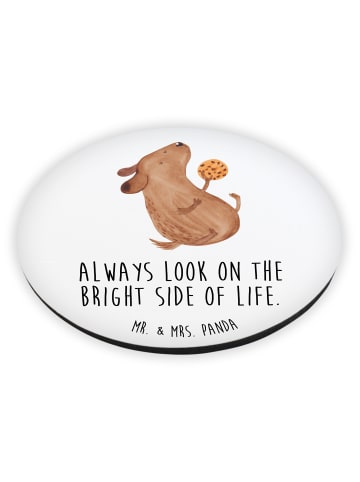 Mr. & Mrs. Panda magnet Hund Keks mit Spruch in Weiß