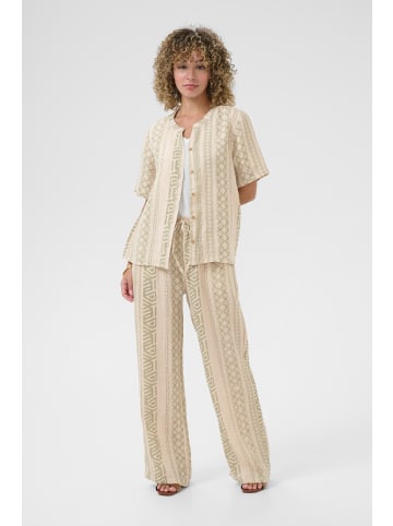 Cream Langarm-Hemd CRBellis Straight fit in Ethnic Geo Tea