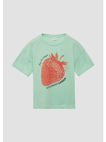 s.Oliver T-Shirt kurzarm in Türkis