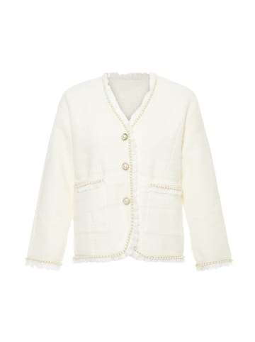 faina Cardigan in Weiss