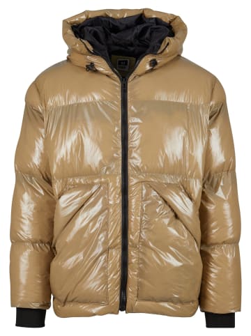DEF DEF Herren DEF Shiny Pufferjacket in beige