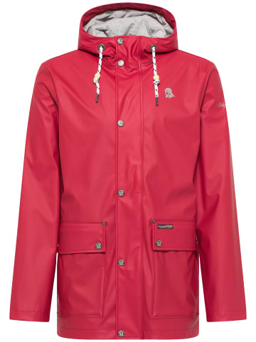 Schmuddelwedda Regenjacke in Rot