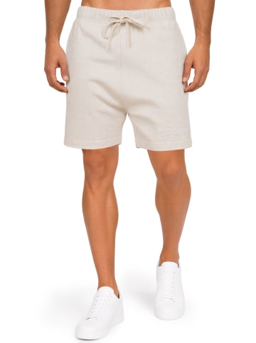 Reichstadt Herren Regular Fit Shorts Mid Waist in Oat Grey