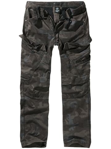 Brandit Cargohose "Adven Slim Fit Pants" in Camouflage