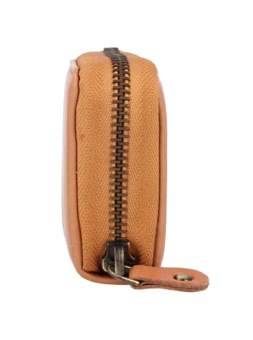 Greenland Nature Kreditkartenetui RFID Schutz Leder 10.5 cm mandarine