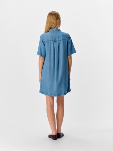 Object Minikleid in Light Blue Denim