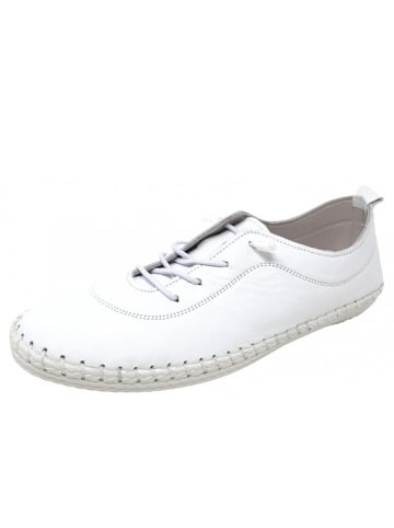 Cosmos Comfort sportlicher Schnürer in Weiß