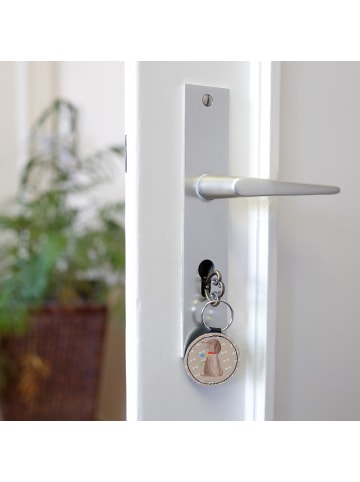 Mr. & Mrs. Panda mini schlüsselanhänger Hund Blume ohne Spruch in Hundeglück