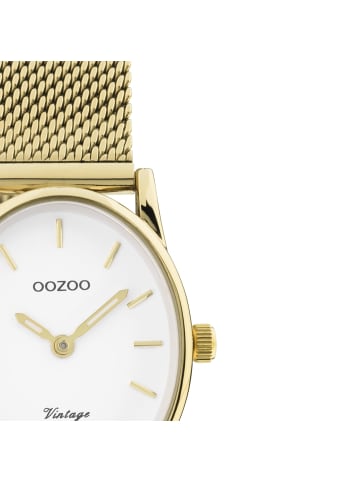 Oozoo Armbanduhr Oozoo Vintage Series gold klein (ca. 22,5x28mm)