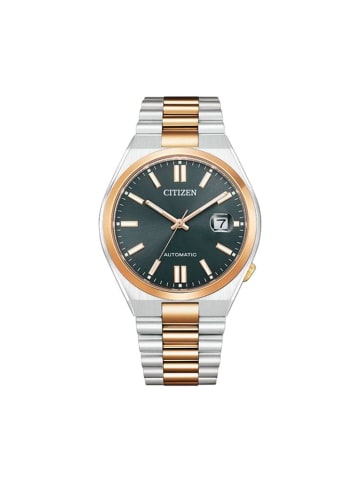 Citizen Automatik Armbanduhr NJ0154-80H Schwarz Edelstahl