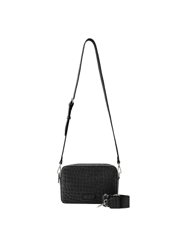 Seidenfelt Nesna Umhängetasche 22 cm croco print black