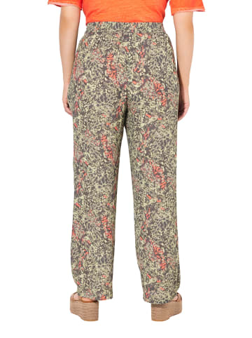 Ulla Popken Schlupfhose in olivgrau