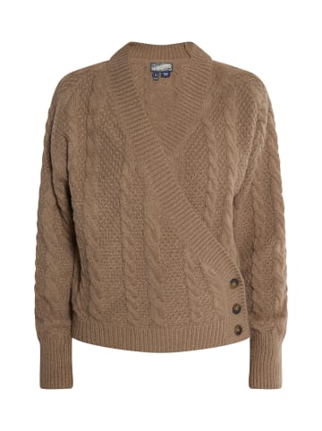 DreiMaster Vintage Strickpullover in Schlamm