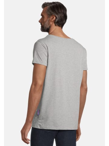 salzhaut Shirt DIEK Grey Melange